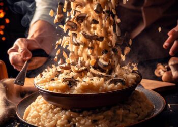 Delicioso Risoto de Cogumelos: Uma Explosão de Sabores na Sua Cozinha
